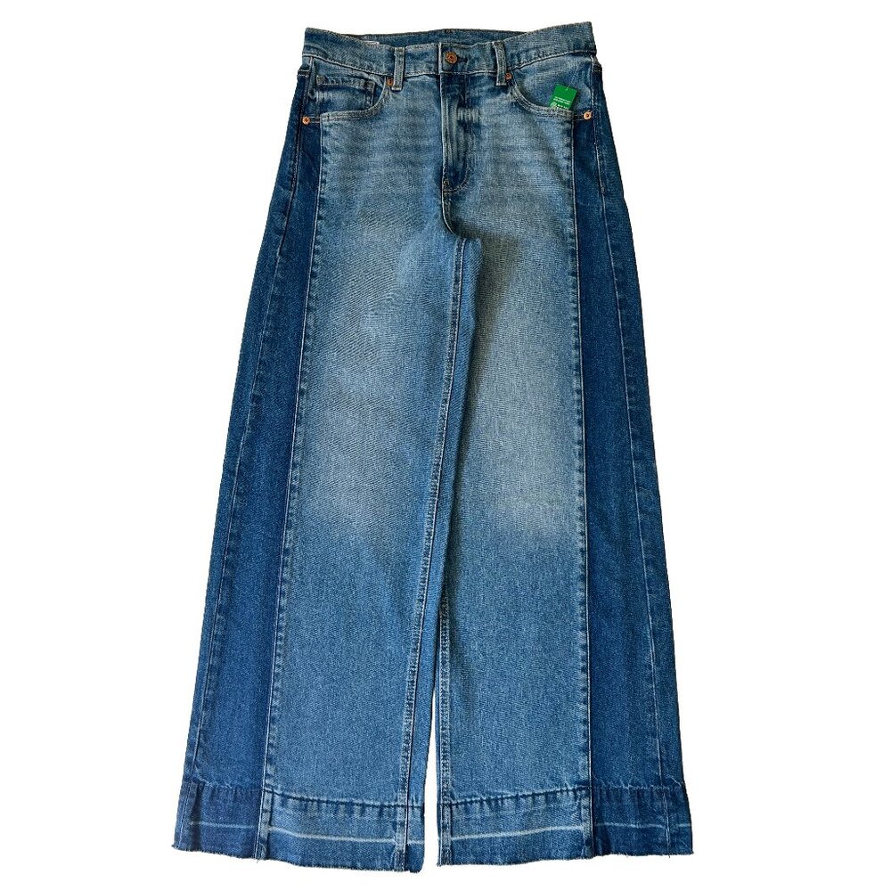 GAP High Rise Stride Wide Leg Jeans Size 28 | 6R